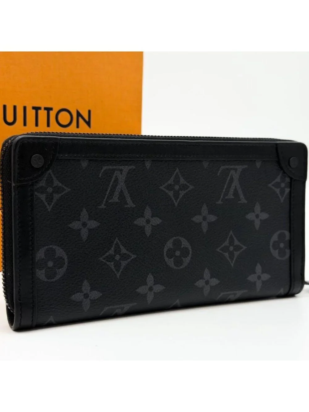 Louis Vuitton Zippy Wallet Trunk Eclipse Horizontal